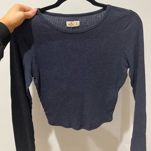 Hollister ribbed long sleeve